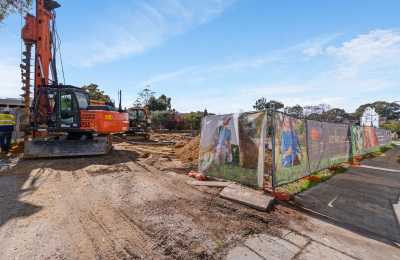 Construction for Henley on Park has commenced